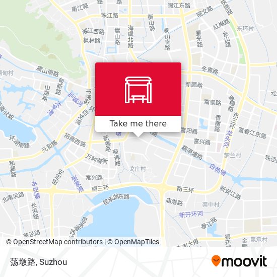 荡墩路 map