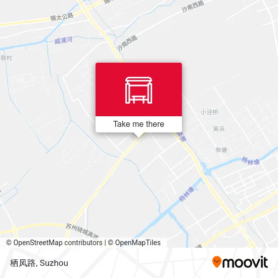 栖凤路 map