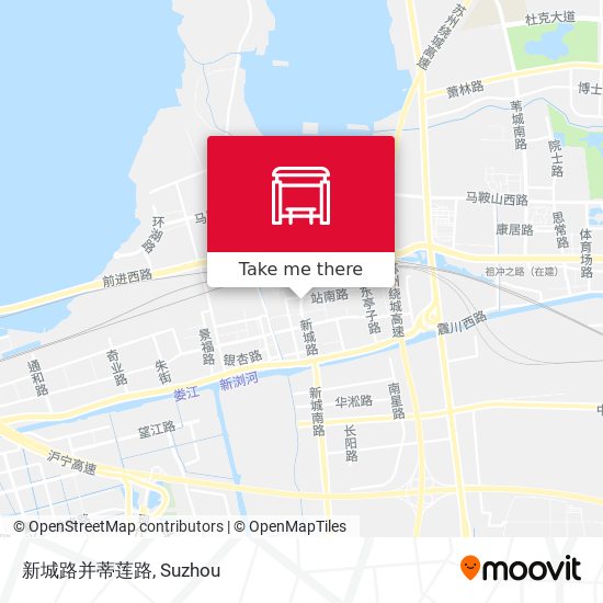 新城路并蒂莲路 map
