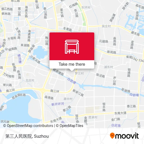 第三人民医院 map