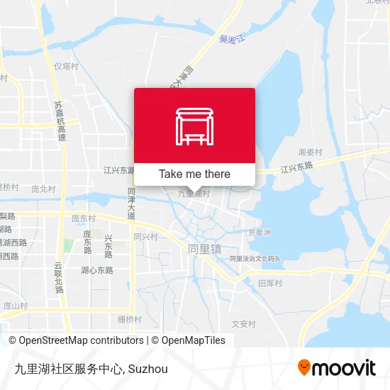 九里湖社区服务中心 map