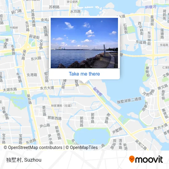 独墅村 map