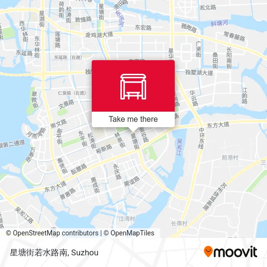 星塘街若水路南 map
