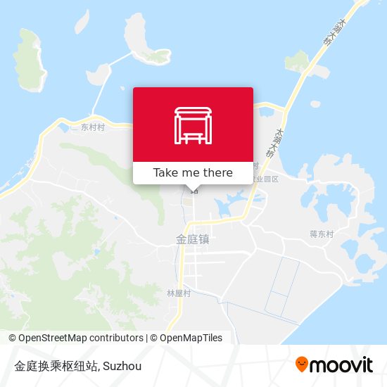 金庭换乘枢纽站 map