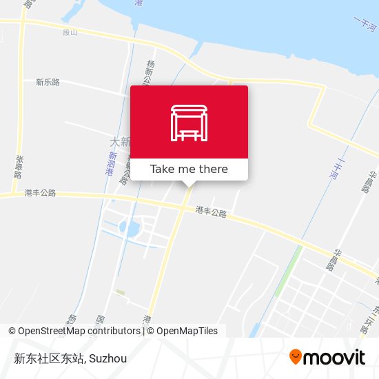 新东社区东站 map