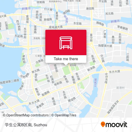学生公寓B区南 map