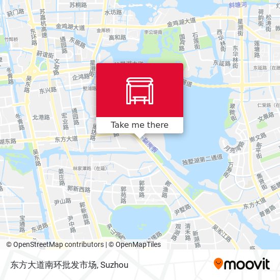 东方大道南环批发市场 map