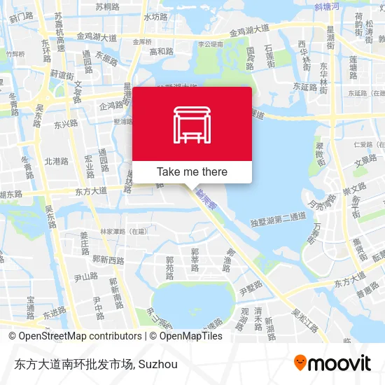 东方大道南环批发市场 map