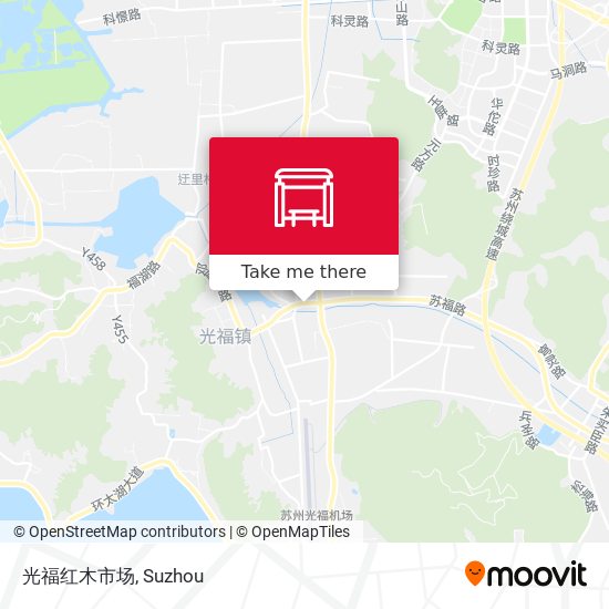 光福红木市场 map