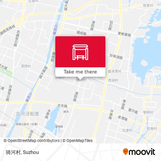 骑河村 map