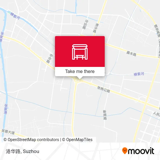 港华路 map