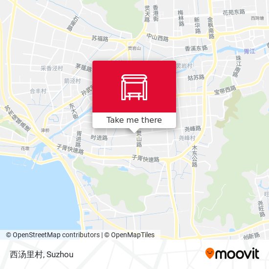 西汤里村 map