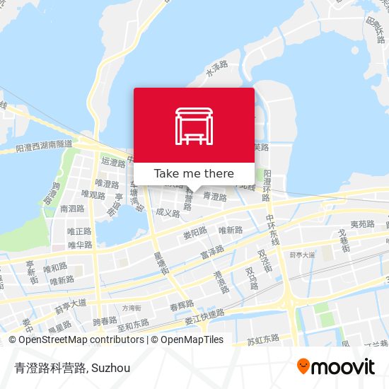 青澄路科营路 map