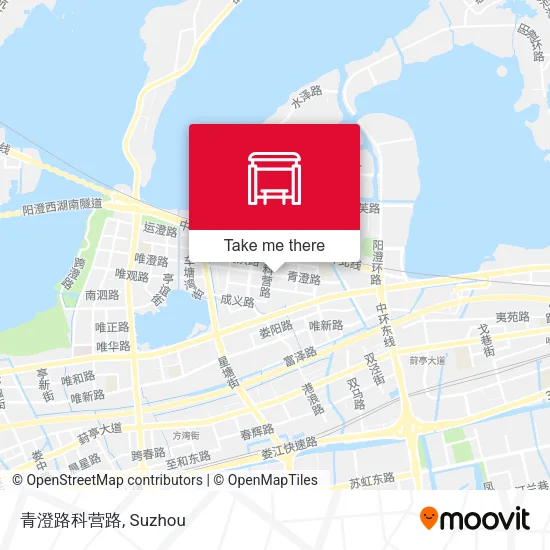 青澄路科营路 map