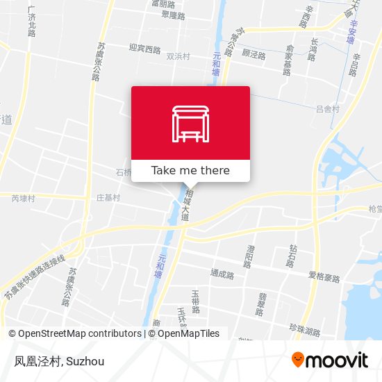 凤凰泾村 map