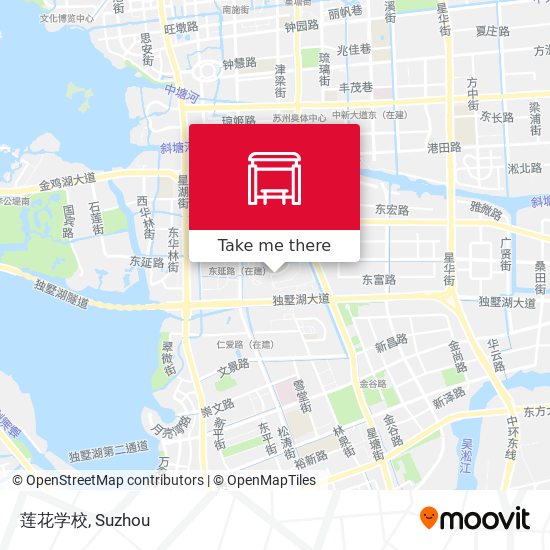 莲花学校 map