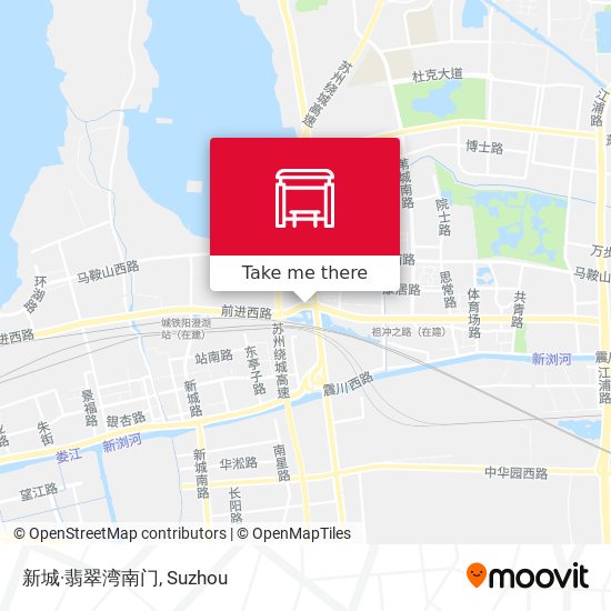 新城·翡翠湾南门 map