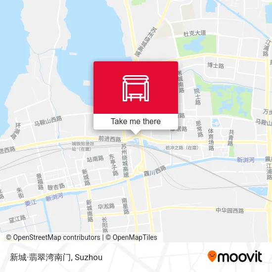 新城·翡翠湾南门 map