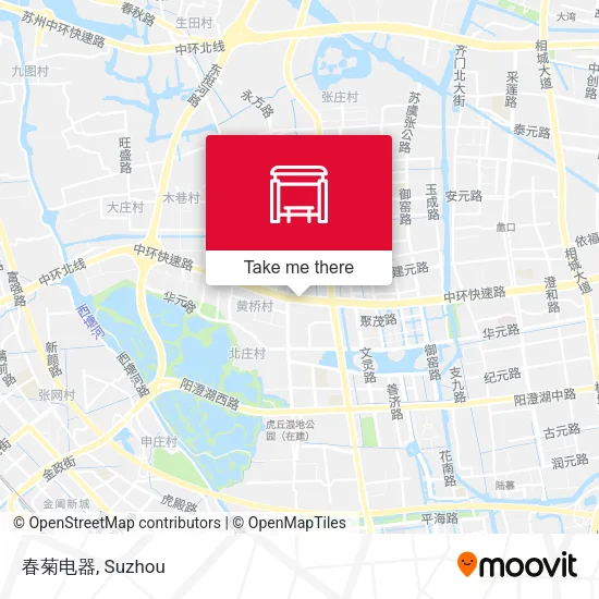 春菊电器 map