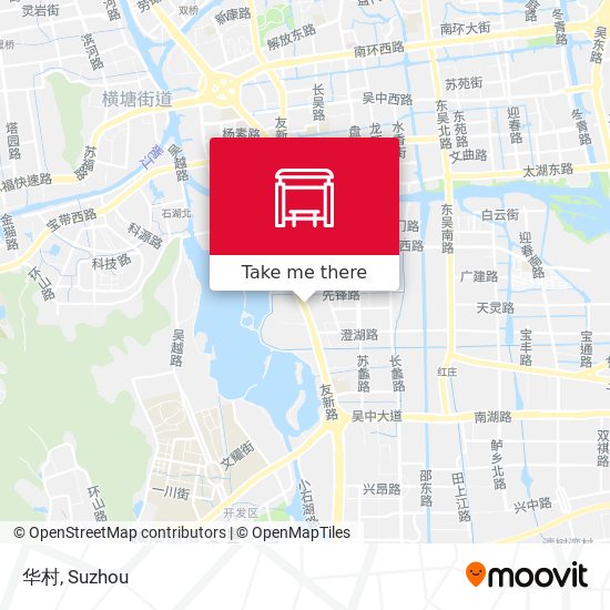 华村 map