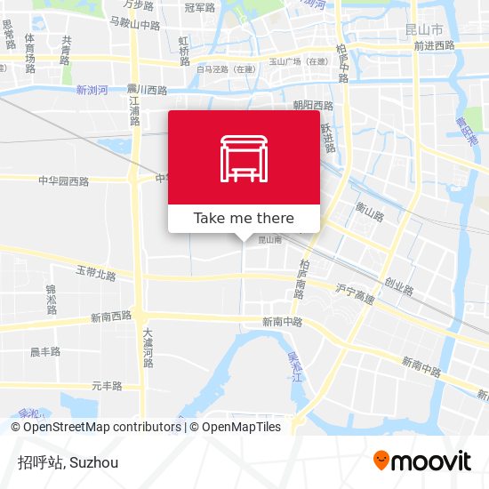 招呼站 map
