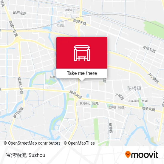 宝湾物流 map