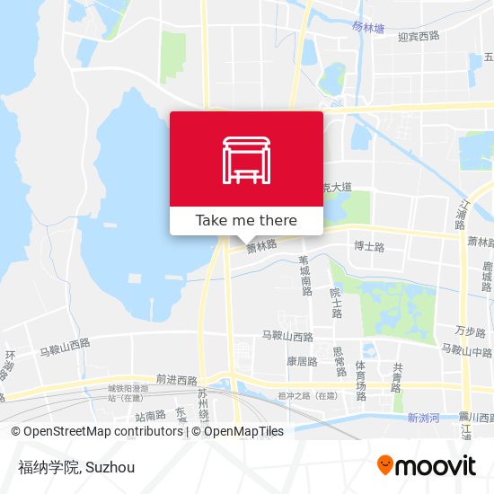 福纳学院 map
