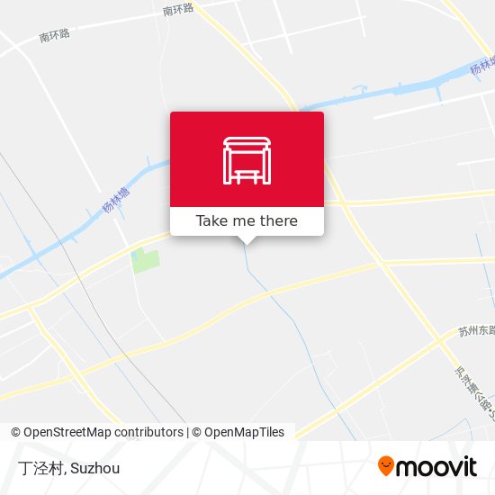 丁泾村 map