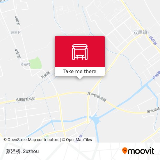 蔡泾桥 map