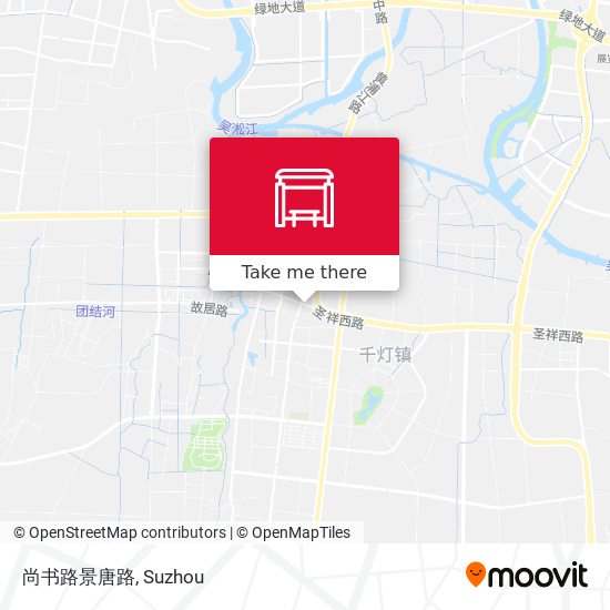 尚书路景唐路 map