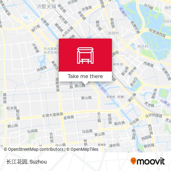 长江花园 map