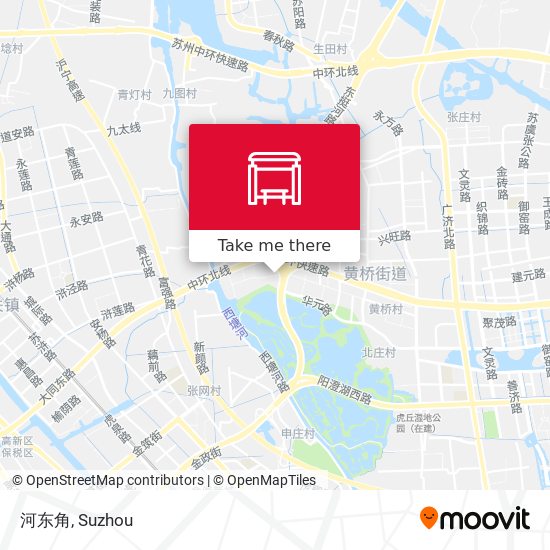 河东角 map