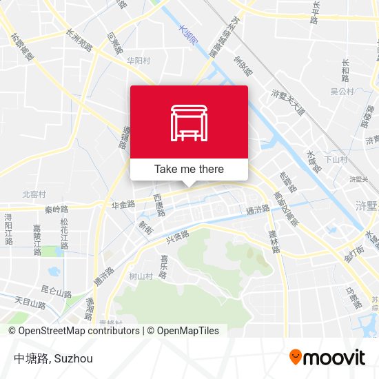 中塘路 map