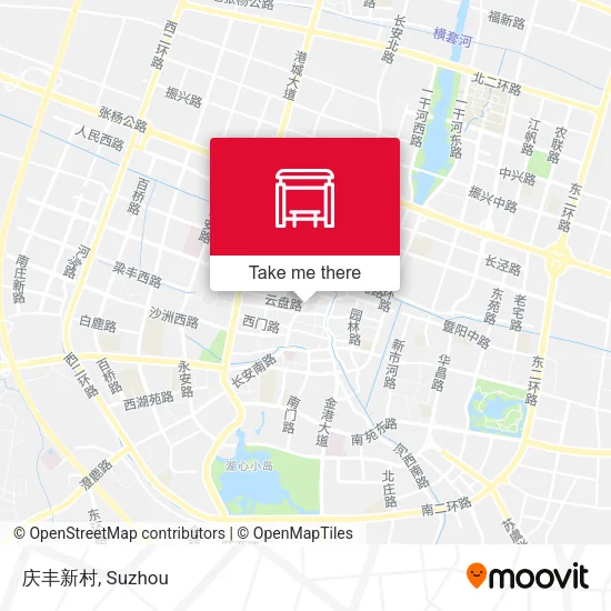 庆丰新村 map