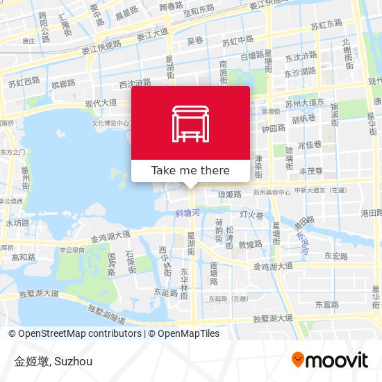 金姬墩 map