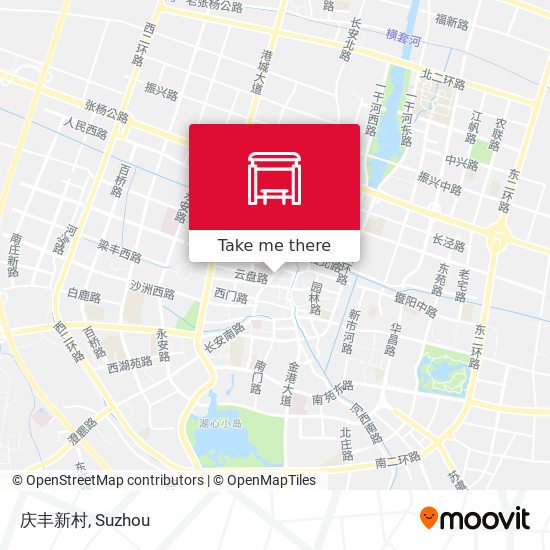 庆丰新村 map