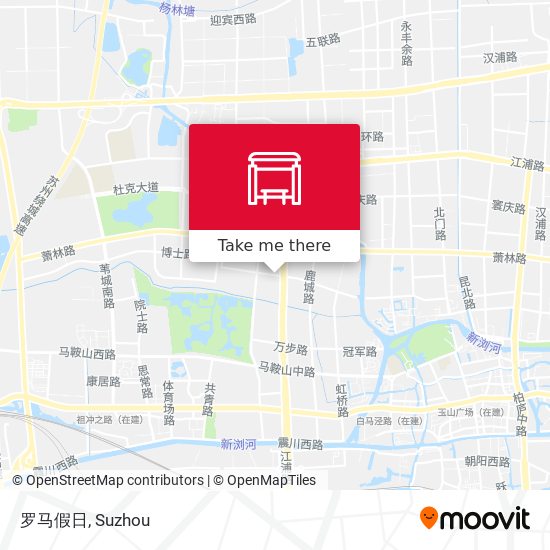 罗马假日 map