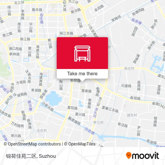 锦荷佳苑二区 map
