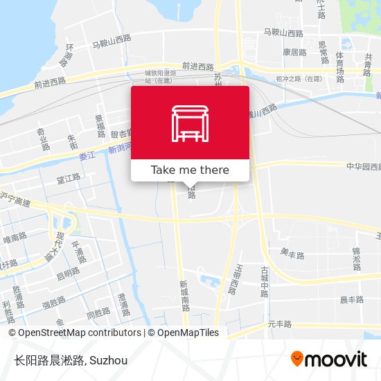 长阳路晨淞路 map