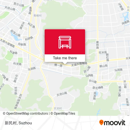 新民村 map