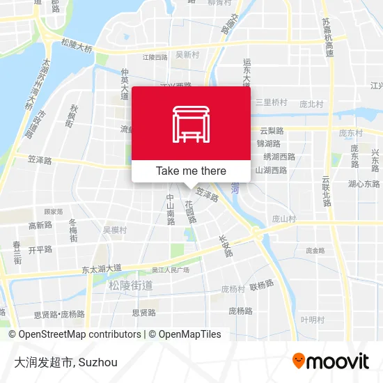 大润发超市 map