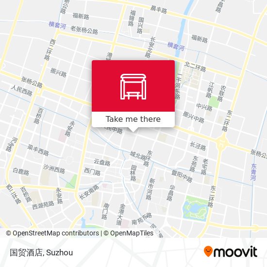 国贸酒店 map