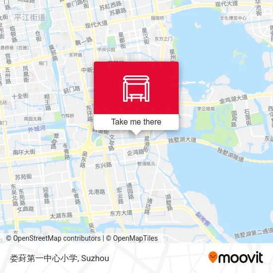 娄葑第一中心小学 map