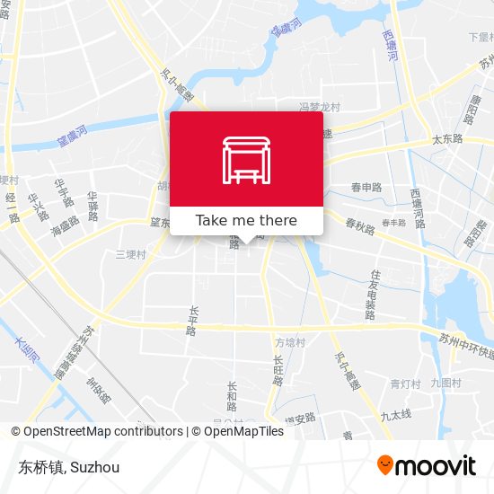 东桥镇 map