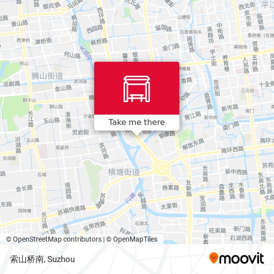 索山桥南 map