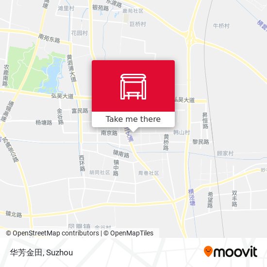 华芳金田 map