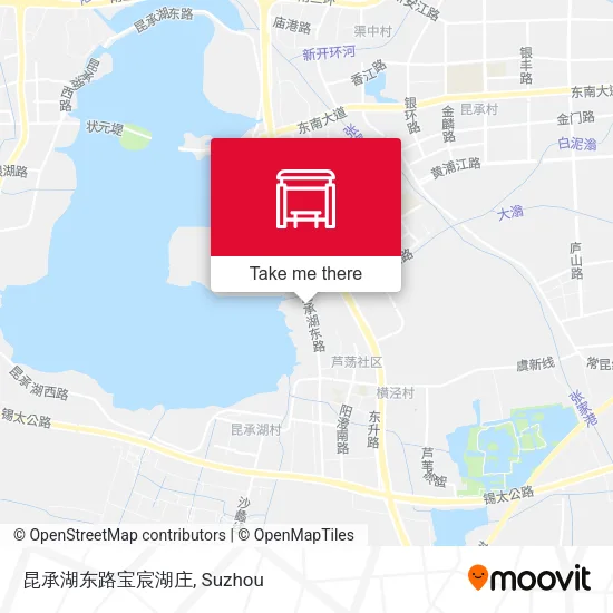昆承湖东路宝宸湖庄 map