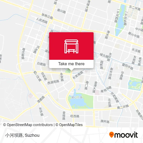 小河坝路 map