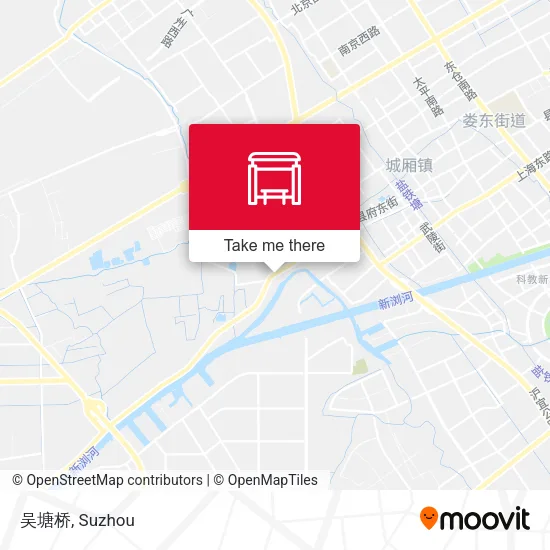 吴塘桥 map