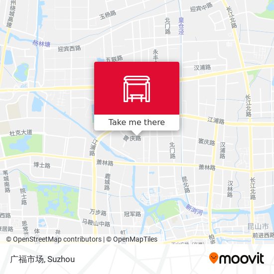 广福市场 map